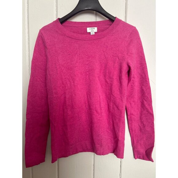 J Crew Factory F5199 Cotton-wool blend Teddie sweater, XXS - Picture 2 of 5